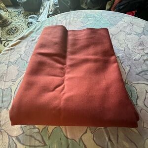 Beautiful Brushed Denim Fabric in Color Paprika